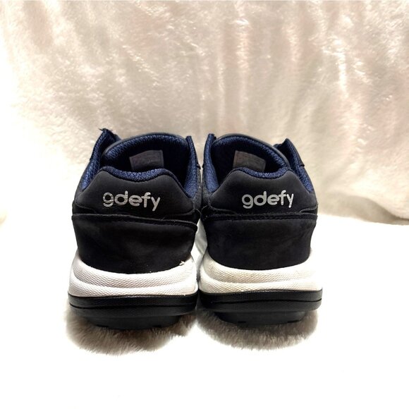 Gravity Defyer Mens Navy Blue G-Defy Athletic Sneakers With VersoShock Sole - Picture 6 of 8